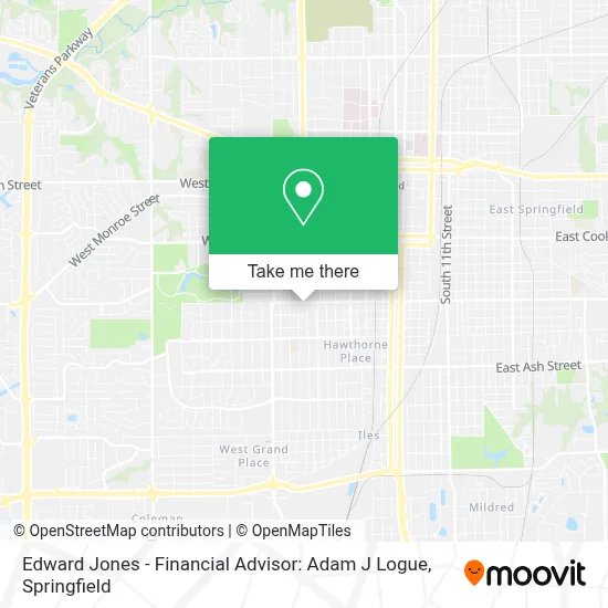 Edward Jones - Financial Advisor: Adam J Logue map