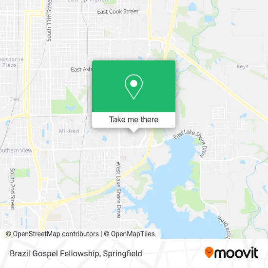 Brazil Gospel Fellowship map