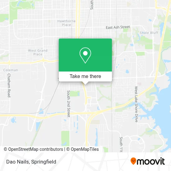 Dao Nails map