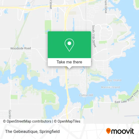The Gebeautique map