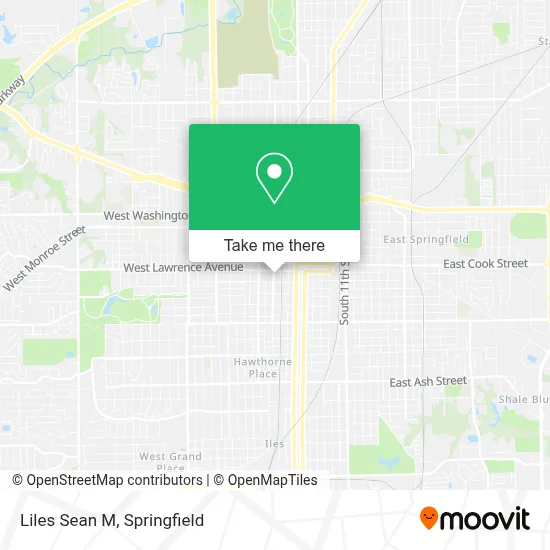 Liles Sean M map