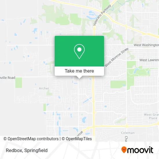 Redbox map