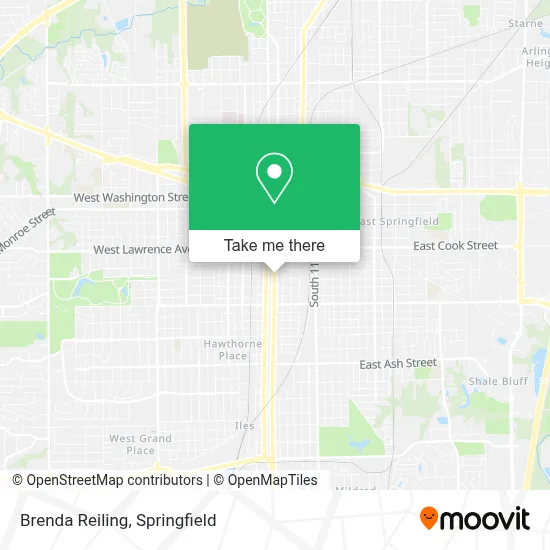 Brenda Reiling map