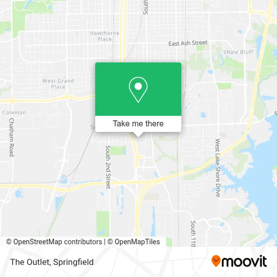 The Outlet map
