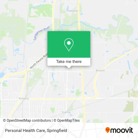 Personal Health Care map