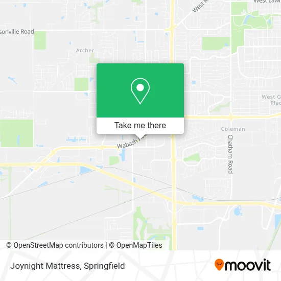 Joynight Mattress map