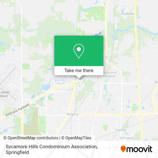 Sycamore Hills Condominium Association map