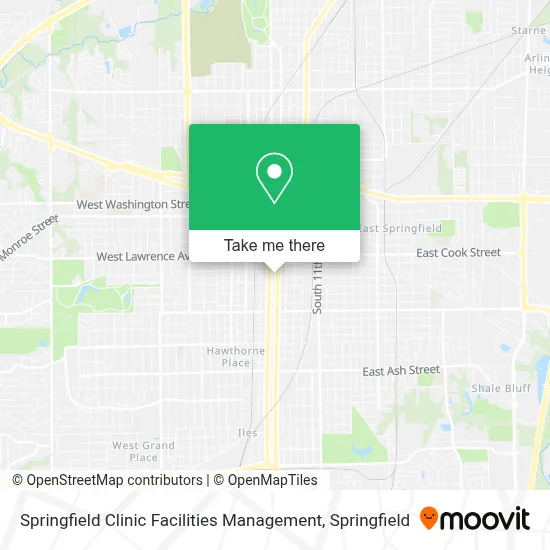 Springfield Clinic Facilities Management map