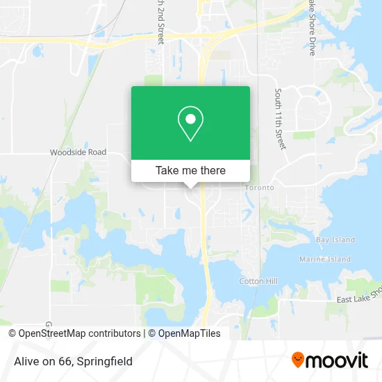 Alive on 66 map
