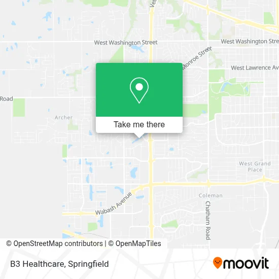 B3 Healthcare map
