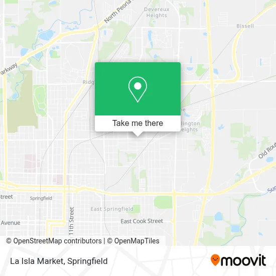 La Isla Market map