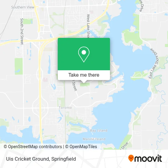 Uis Cricket Ground map