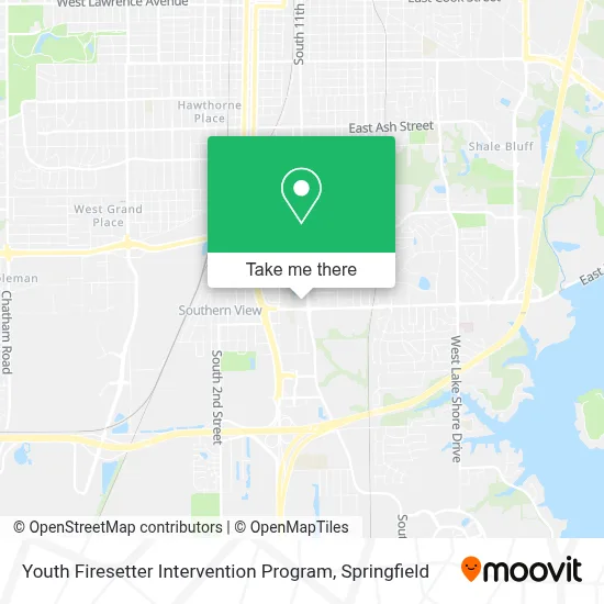 Youth Firesetter Intervention Program map