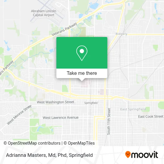 Adrianna Masters, Md, Phd map