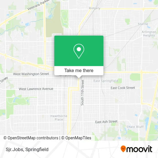 Sjr.Jobs map
