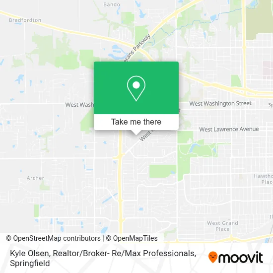 Kyle Olsen, Realtor / Broker- Re / Max Professionals map
