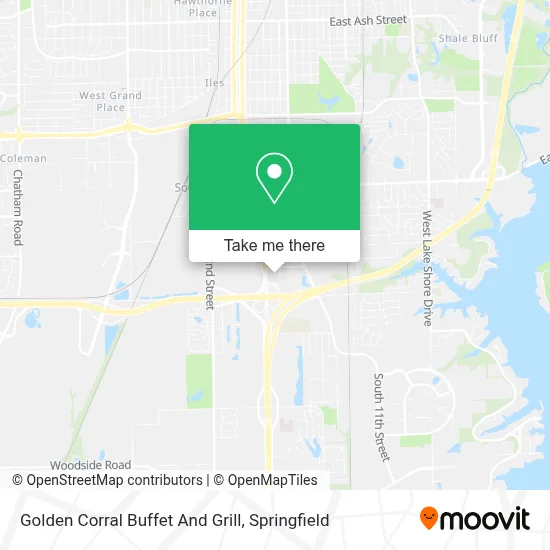 Golden Corral Buffet And Grill map