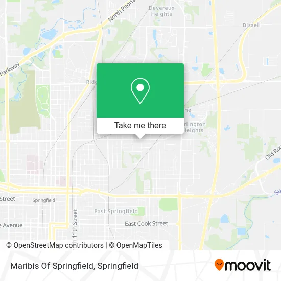 Maribis Of Springfield map