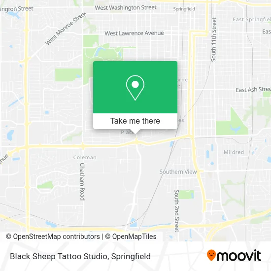 Black Sheep Tattoo Studio map