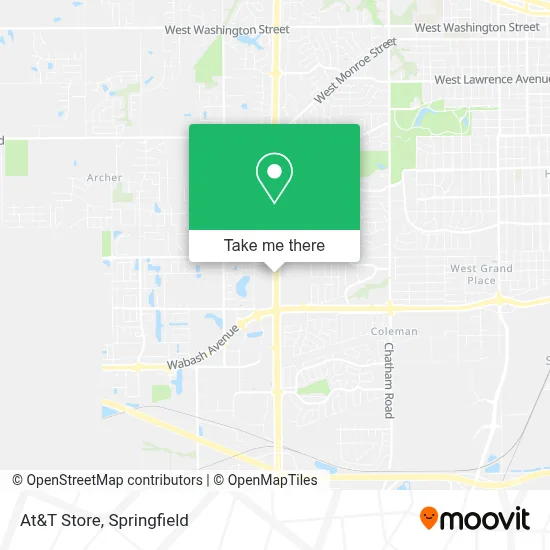 At&T Store map