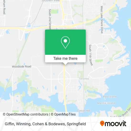 Giffin, Winning, Cohen & Bodewes map