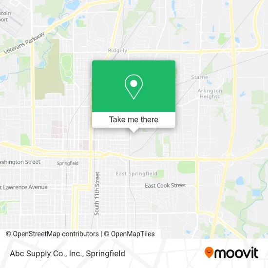 Abc Supply Co., Inc. map