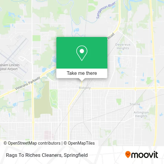 Rags To Riches Cleaners map