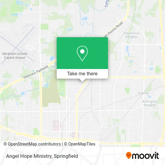 Angel Hope Ministry map