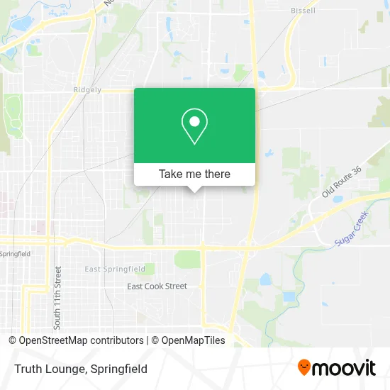 Truth Lounge map