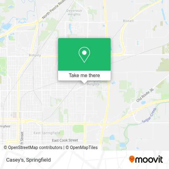 Casey's map