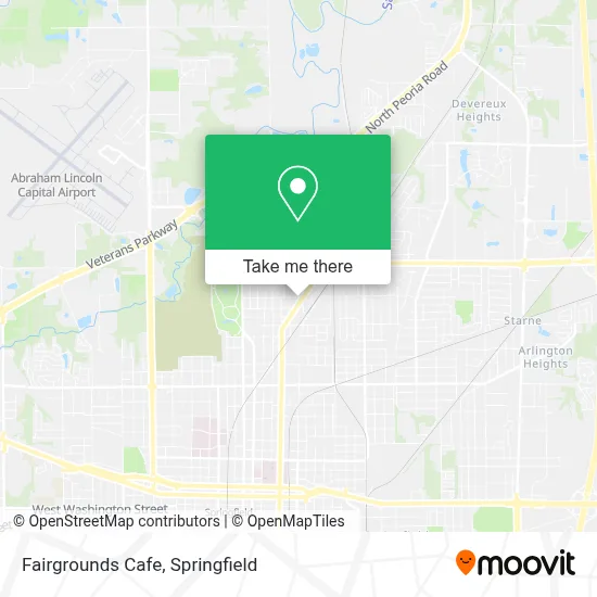 Fairgrounds Cafe map