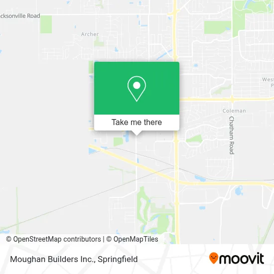 Moughan Builders Inc. map