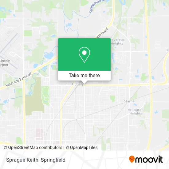 Sprague Keith map