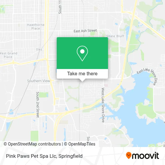 Pink Paws Pet Spa Llc map