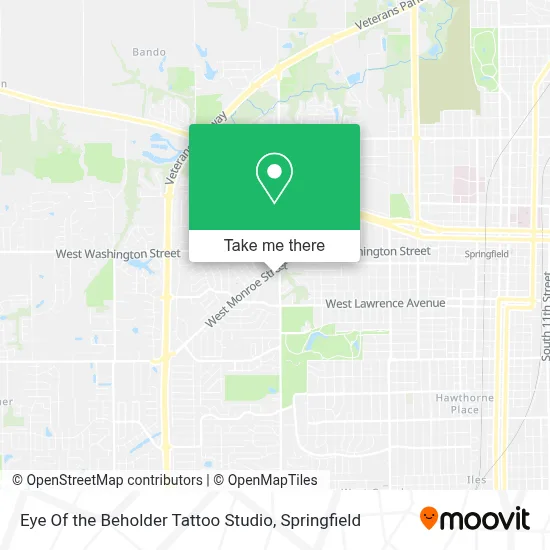 Eye Of the Beholder Tattoo Studio map