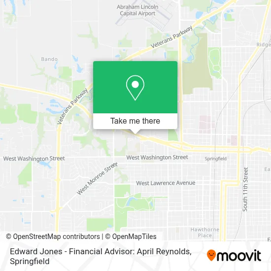 Edward Jones - Financial Advisor: April Reynolds map