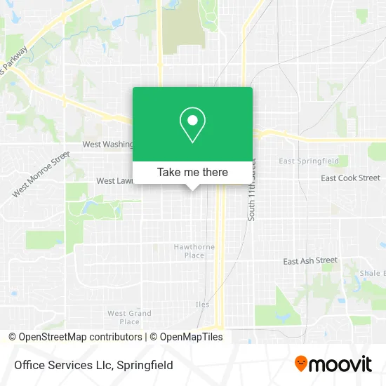 Office Services Llc map