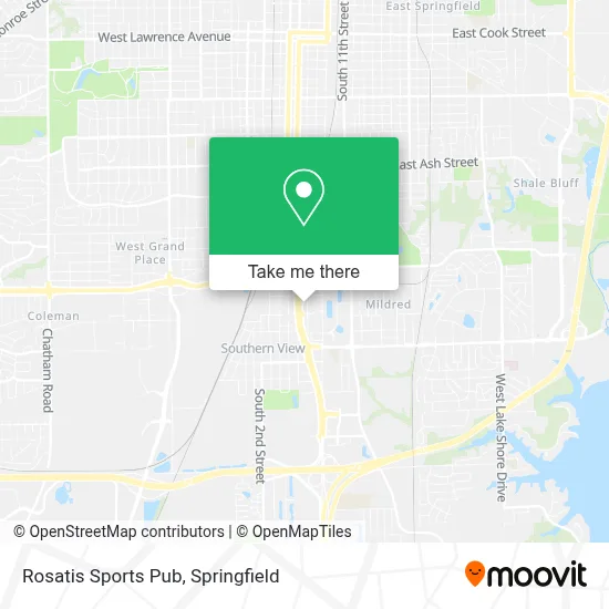 Rosatis Sports Pub map