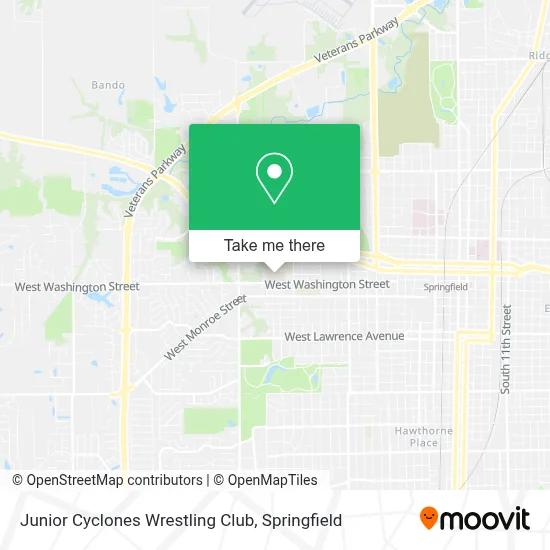 Junior Cyclones Wrestling Club map