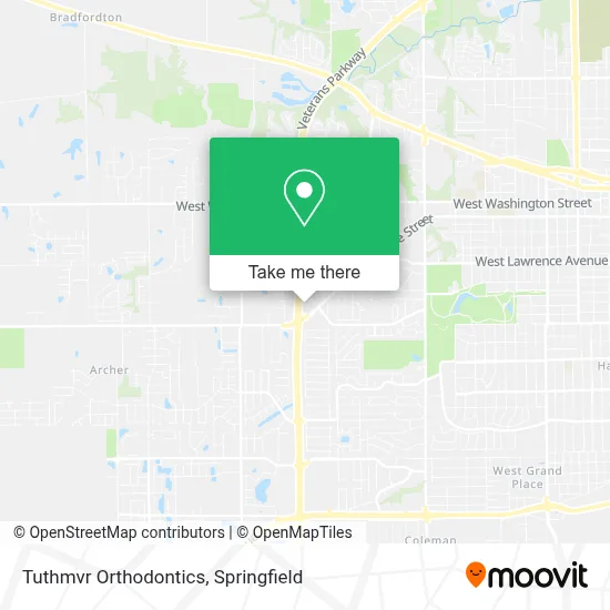 Tuthmvr Orthodontics map