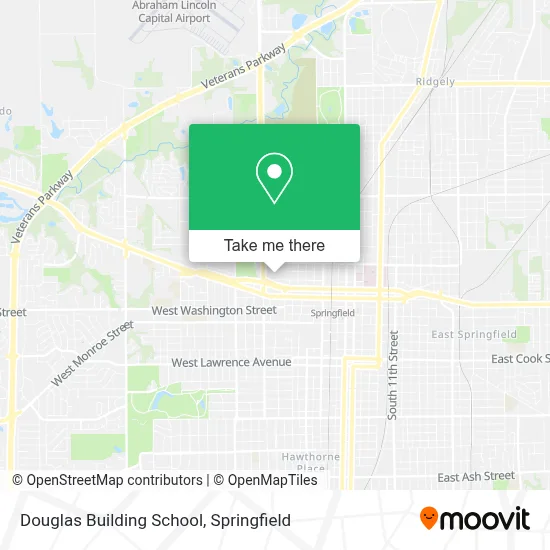 Douglas Building School map