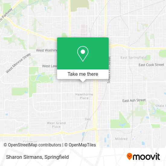 Sharon Sirmans map