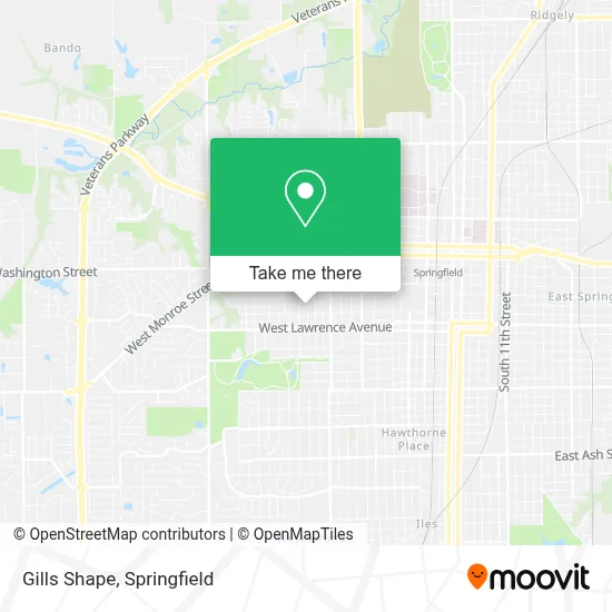 Gills Shape map