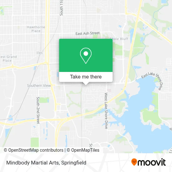 Mindbody Martial Arts map