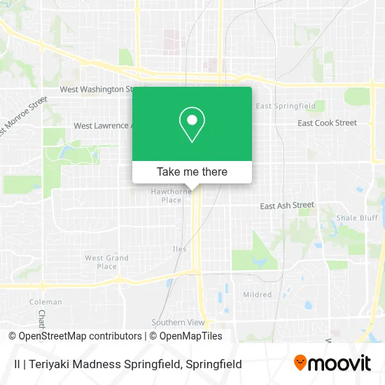 Il | Teriyaki Madness Springfield map