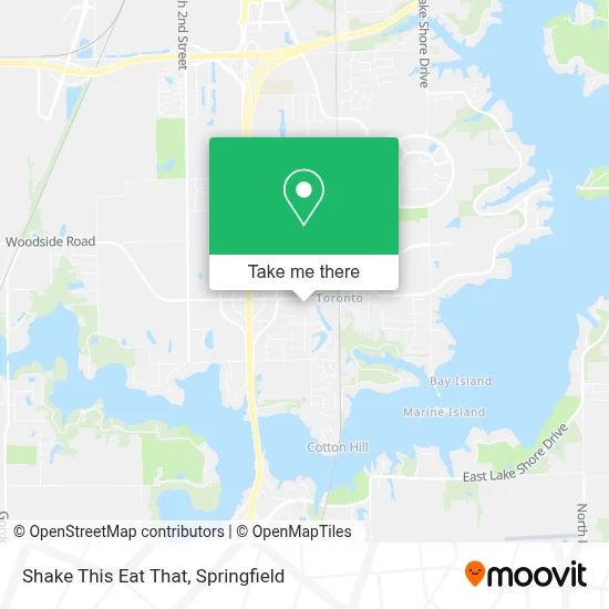 Shake This Eat That map