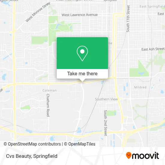 Cvs Beauty map