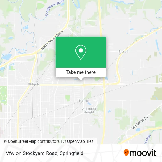 Vfw on Stockyard Road map