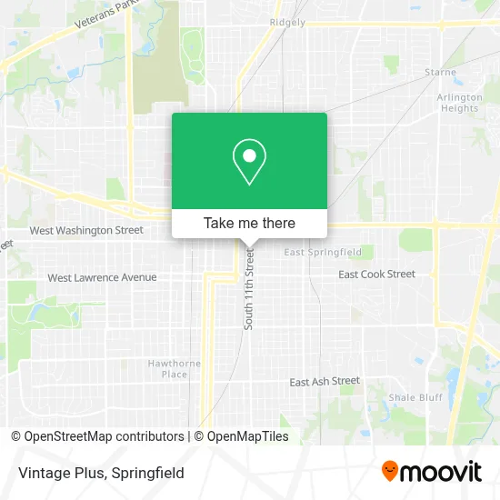 Vintage Plus map