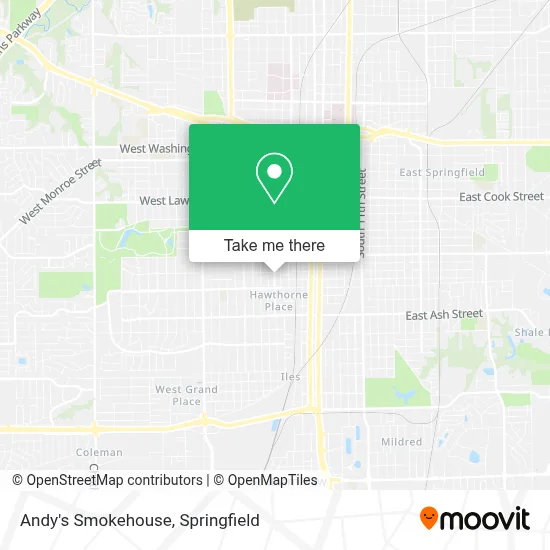 Andy's Smokehouse map